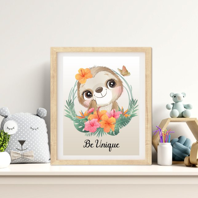 Be Unique Animal Nursery Wall Art (Be Unique Animal Nursery Wall Art)