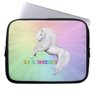 Be Unique, Be a Unicorn Laptop Sleeve