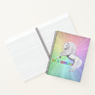 Be Unique, Be a Unicorn Notebook
