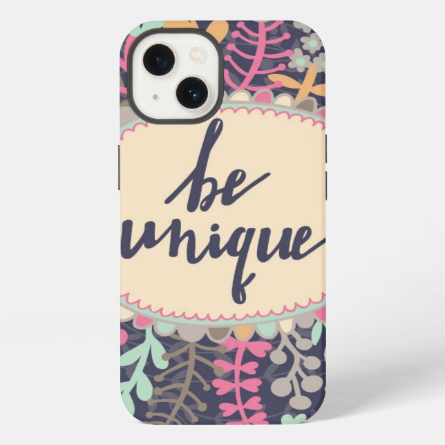 Be Unique iPhone Case (Back)