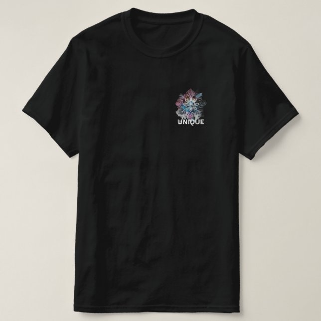 Be Unique No.3 Ephemeral Whispers T-Shirt (Design Front)