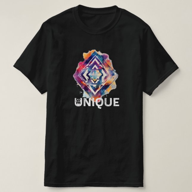 Be Unique No.5 Harmony within Chaos T-Shirt (Design Front)