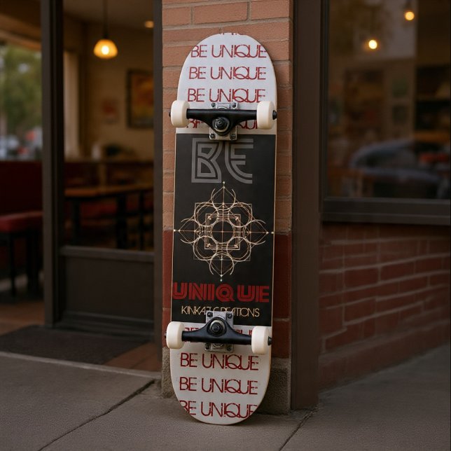 Be Unique Skateboard Deck 7¾" (Creator Uploaded)