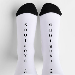 BE UXORIOUS Crew Socks