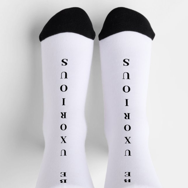 BE UXORIOUS Crew Socks (Top)