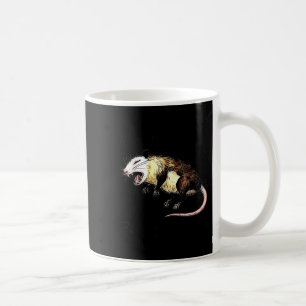 Be Weird Eat Junk Fake Your Death - Possum Playing Coffee Mug