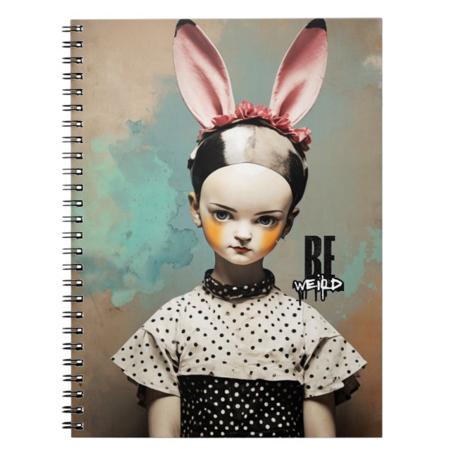 Be Weird | Notebook Journal (Front)