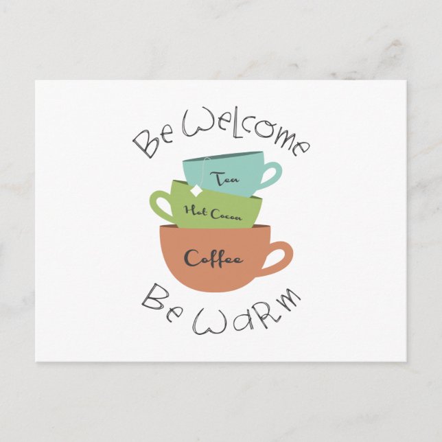 Be Welcome Postcard (Front)