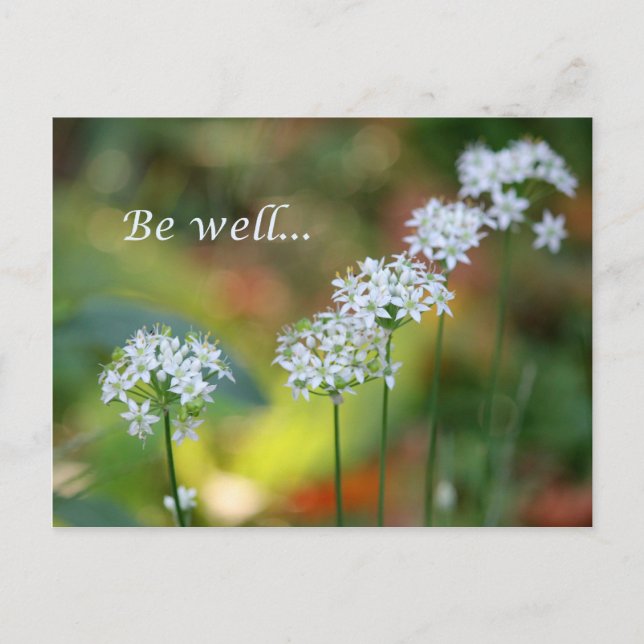 Be well postcard (Front)