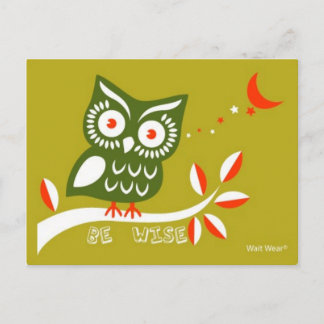 Be Wise Postcard