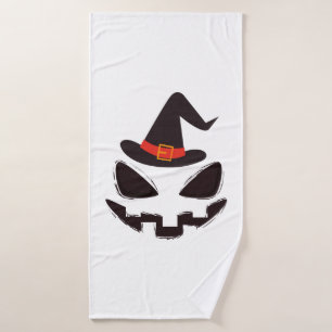 be witch halloween shirt for halloween bath towel