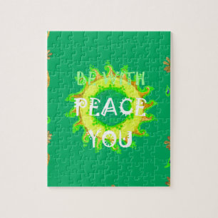 Be With You Peace Jigsaw Puzzle