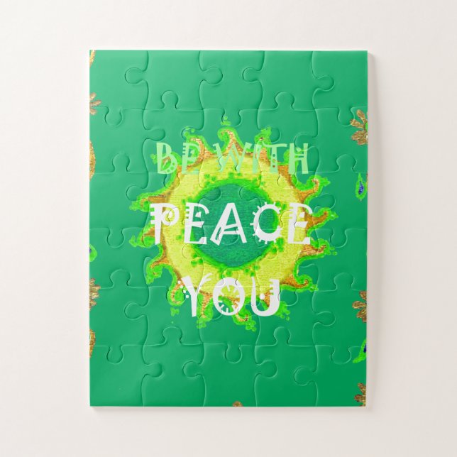 Be With You Peace Jigsaw Puzzle (Vertical)