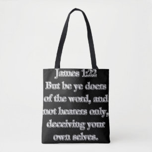 Be Ye Doers of the Word Tote Bag