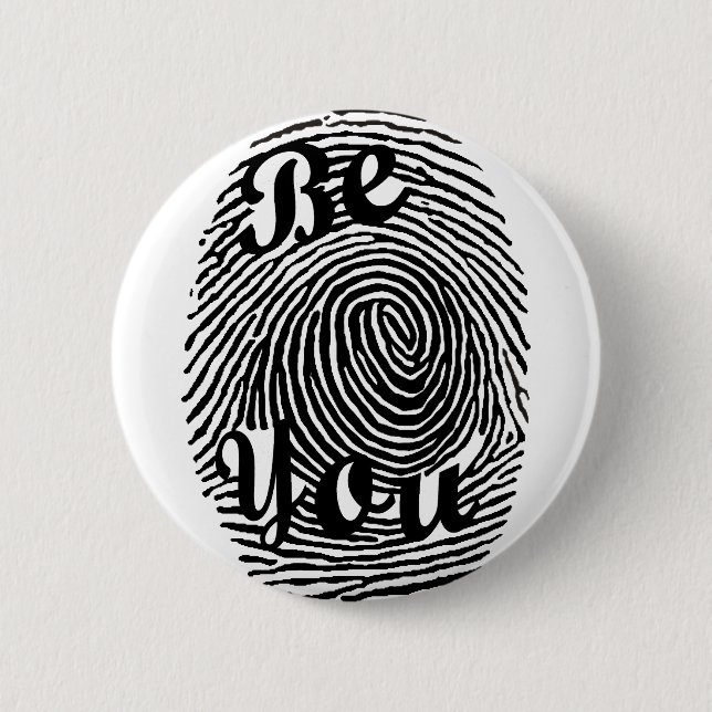 Be You 6 Cm Round Badge (Front)