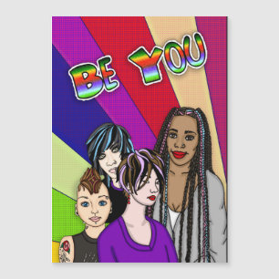 Be You   Diverse People   Pop Art   