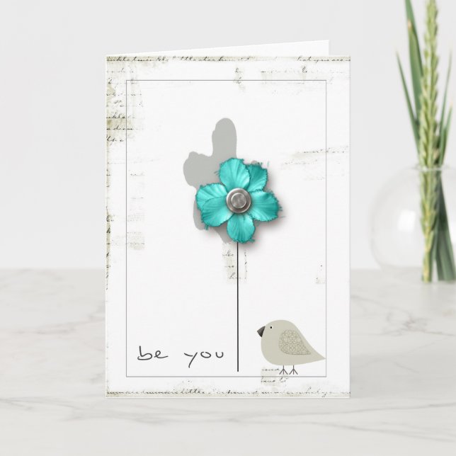 be you greeting card (Front)