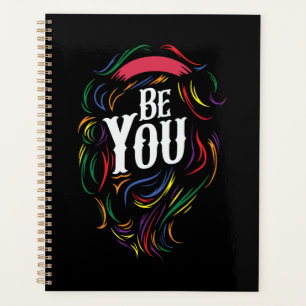 Be You LGBTQ Rainbow Gay Pride Planner
