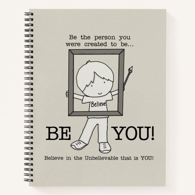 Be YOU! Notebook (Front)