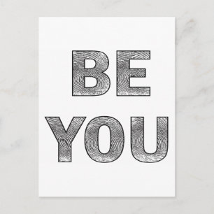 Be You Postcard