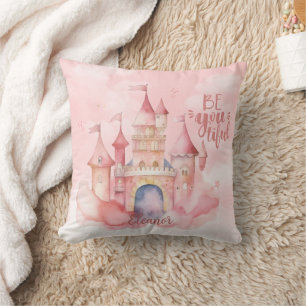 Be-You-Tiful Palace in the Pink Cloud Burp Cloth Cushion