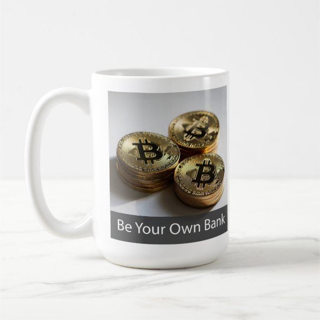 Be Your Own Bank Coffee Mug (Left)