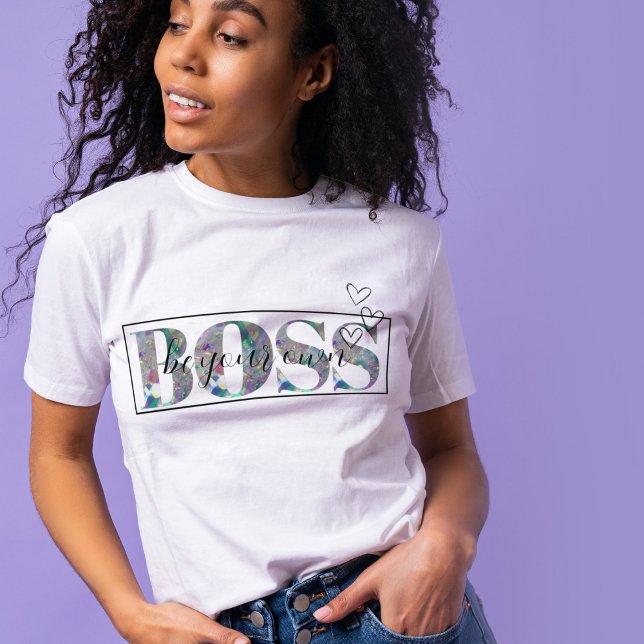 Be Your Own Boss | Business Women's T-Shirt (Creator Uploaded)