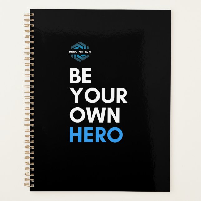 Be Your Own Hero - Weekly/Monthly Planner 2023 (Front)