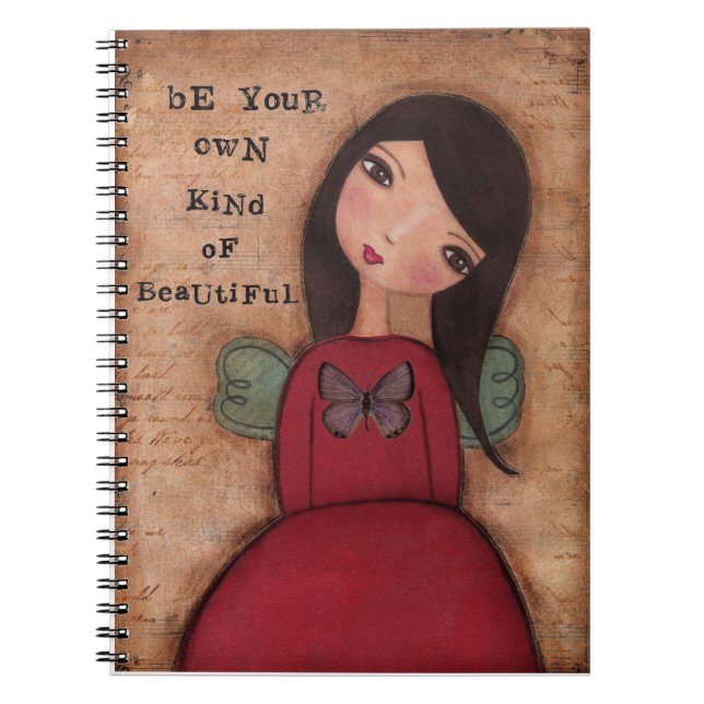 Be Your Own Kind of Beautiful Notepad Journal (Front)