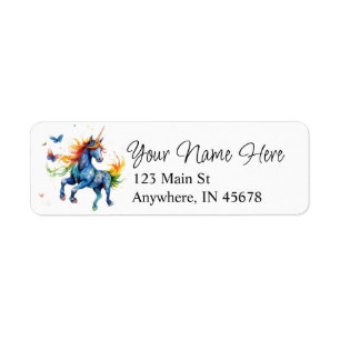 Be Your Own Kind of Magical Unicorn Return Address Label