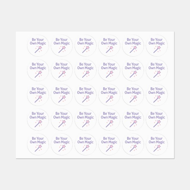 Be Your Own Magic Pastel Design (Sheet)