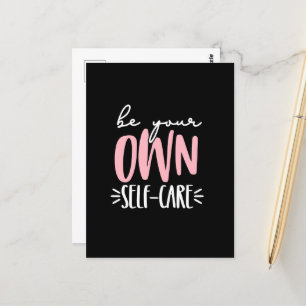 Be Your Own Self- Care Postcard