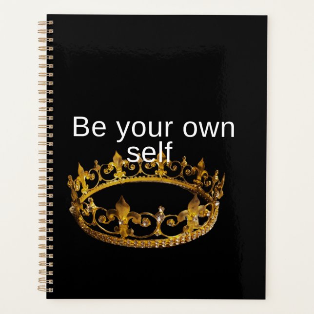 Be Your own self Planner (Front)