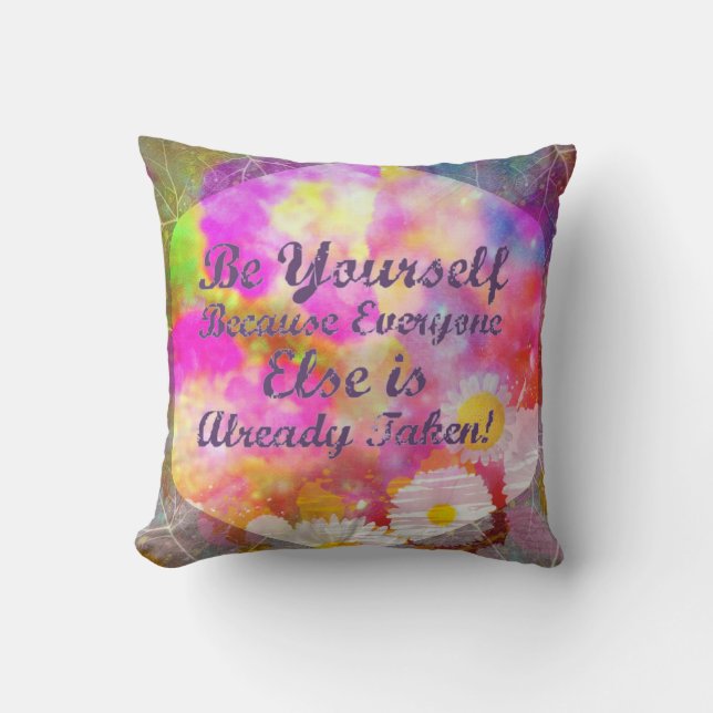 Be Yourself Cushion (Front)