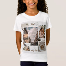 Be Yourself Girl Custom Kids Birthday T-Shirt