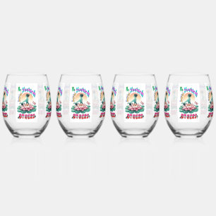 Be Yourself Inspire The Others Stemless Wine Glass