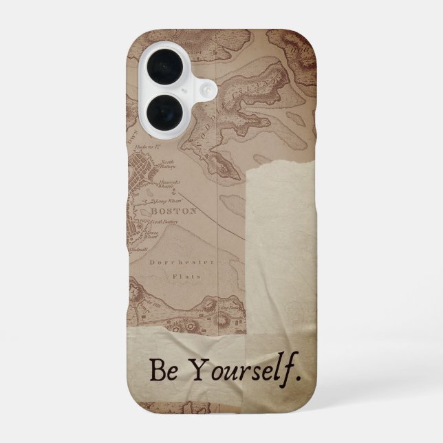 "BE YOURSELF" IPHONE 16 CASE (Back)