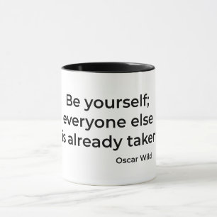 Be yourself mug