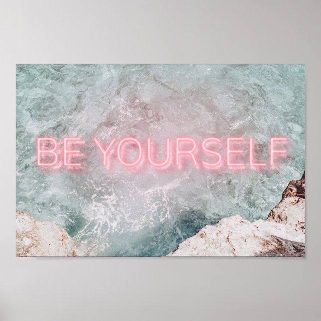 Be Yourself Poster (Front)