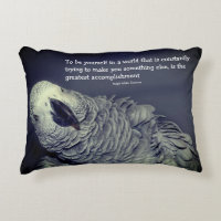 Be Yourself Quote Cute Parrot Inspirational 