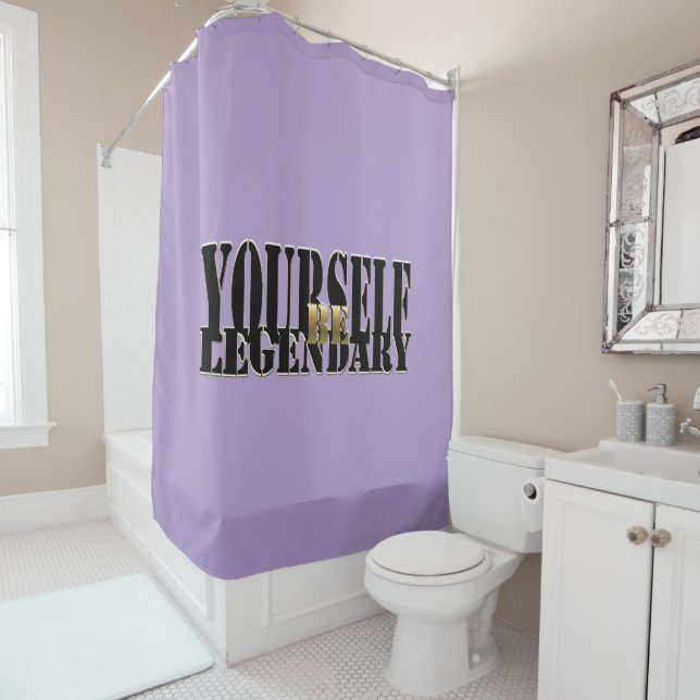 Be Yourself Shower Curtain (In Situ)