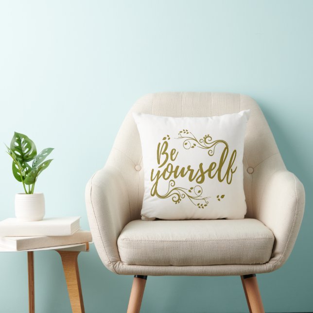 Be Yourself T-shirt Cushion (Chair)