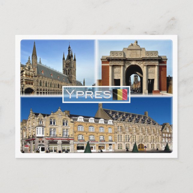 BE Ypres - Lakenhal, in Flanders Fields Museum - Postcard (Front)