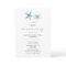Beach 50th Wedding Anniversary Invitation Starfish