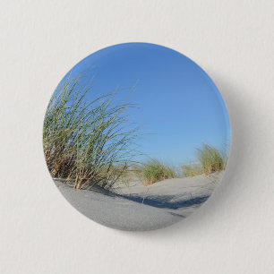 beach 6 cm round badge