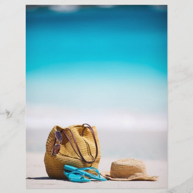 Beach accessories flyer (Front)