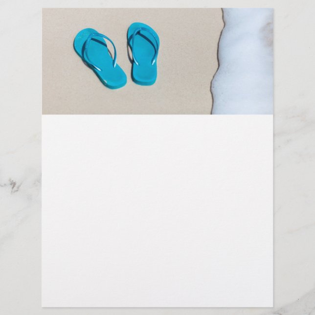 Beach accessories flyer (Front)