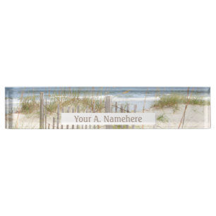 Beach Acrylic Nameplate