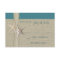 Beach Amore Teal Response Card