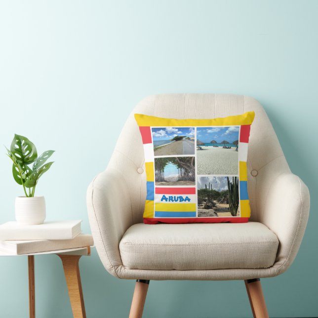 Beach and Desert Aruba  Cushion (Chair)